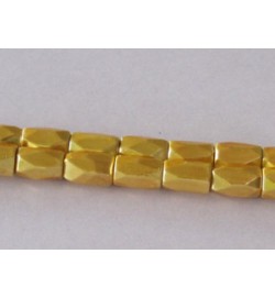 Magnetic Hematite Beads 8mm ~ Gold