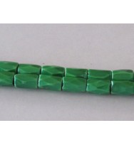 Magnetic Hematite Beads 8mm ~ Green