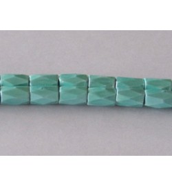 Magnetic Hematite Beads 8mm ~ Pale Blue