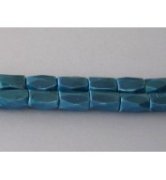 Magnetic Hematite Beads 8mm ~ Teal