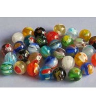 Millefiori Round Beads 6mm