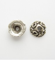 Tibetan Round 6.5mm Beadcaps