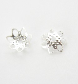 Filigree Flower 6mm Beadcap