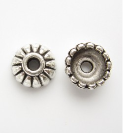 Tibetan Cone 10mm Beadcaps