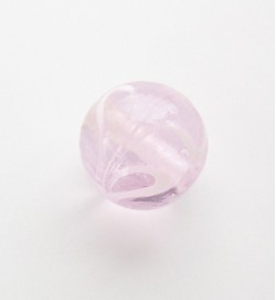 Lampwork 14mm Rounds ~ Pink
