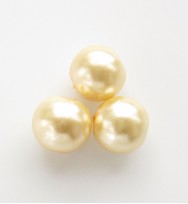 Glass Pearls 8mm ~ Ivory