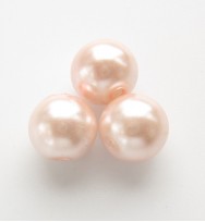 Glass Pearls 8mm ~ Light Pink