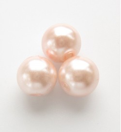 Glass Pearls 8mm ~ Light Pink