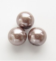 Glass Pearls 8mm ~ Mink