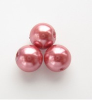 Glass Pearls 8mm ~ Pink