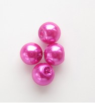 Glass Pearls 6mm ~ Pink