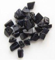 Gemstone Chips ~ Blue Goldstone