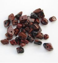Gemstone Chips ~ Mahogany Obsidian