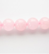 Rose Quartz 10mm Round Beads