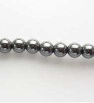Hematite 4mm Rounds Non-Magnetic