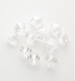 Crystal 4mm Bicone Bead - Crystal