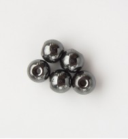 Hematite 6mm Rounds Non-Magnetic