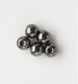 Hematite 6mm Rounds Non-Magnetic