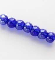 Lustre Glass Beads 4mm ~ Blue
