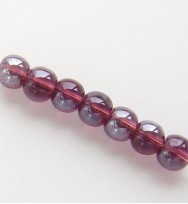 Lustre Glass Beads 4mm ~ Purple