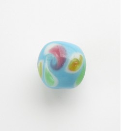 Lampwork Beads 12mm ~ Light Blue