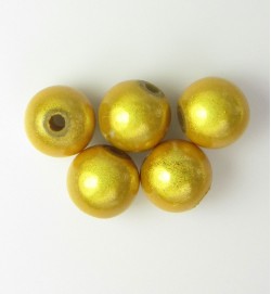 Miracle Beads 8mm ~ Gold