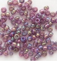 Seed Beads 11/0 Rainbow Purple