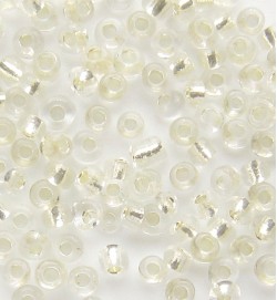 Seed Beads 11/0 Silver Lined Clear