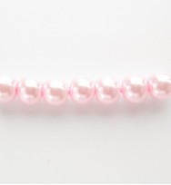 Glass Pearls 4mm ~ Light Pink