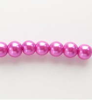 Glass Pearls 4mm ~ Pink
