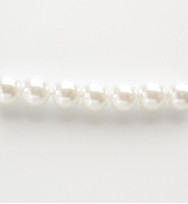 Glass Pearls 4mm ~ White