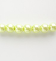 Glass Pearls 4mm ~ Yellow