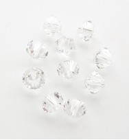 Swarovski Bicone 4mm ~ Crystal