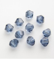 Swarovski Bicone 4mm ~ Denim Blue