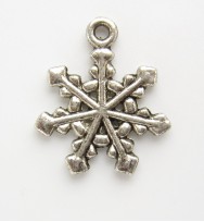 Snowflake Charms 17mm