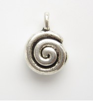 Chunky Spiral Charm