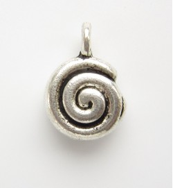 Chunky Spiral Charm