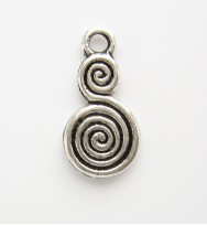 Double Swirl Charms