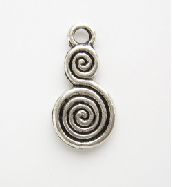 Double Swirl Charms