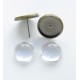 Earring Stud With 12mm Bezel Tray